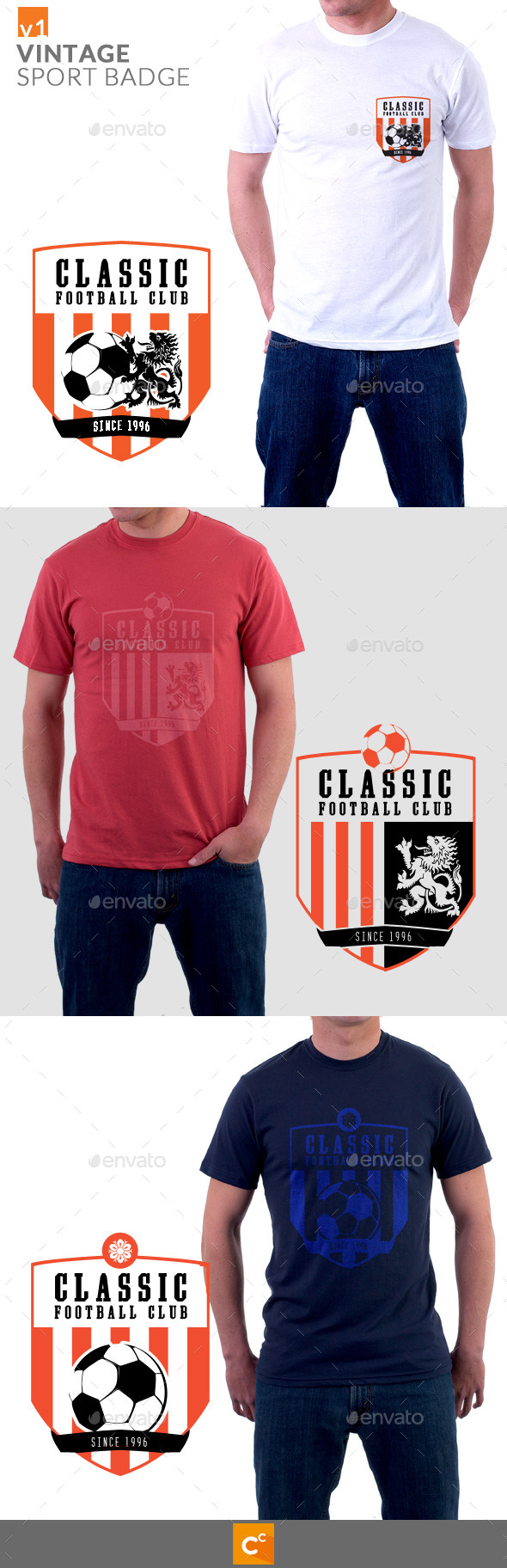 GraphicRiver Vintage Sport Badge T-shirt 9324560 GraphicRiver Vintage Sport Badge T-shirt 9324560