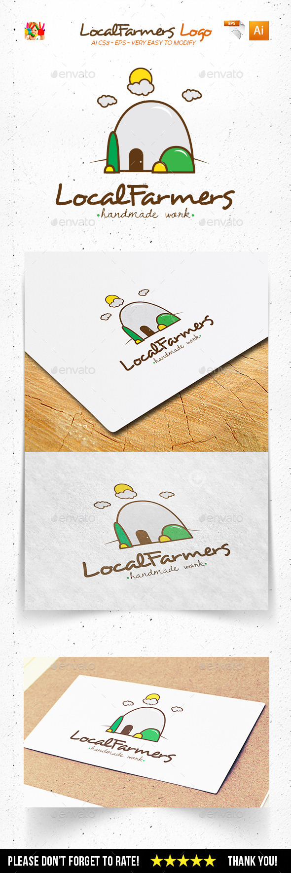 GraphicRiver Local Farmers Logo 9324952 GraphicRiver Local Farmers Logo 9324952
