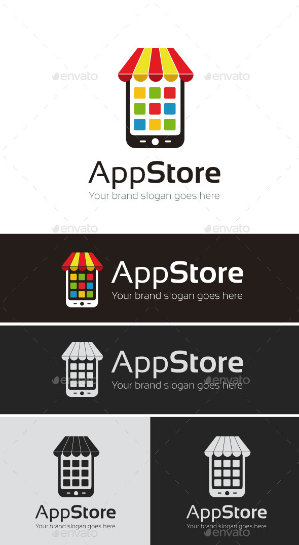 GraphicRiver AppStore Logo Template 9324994 GraphicRiver AppStore Logo Template 9324994