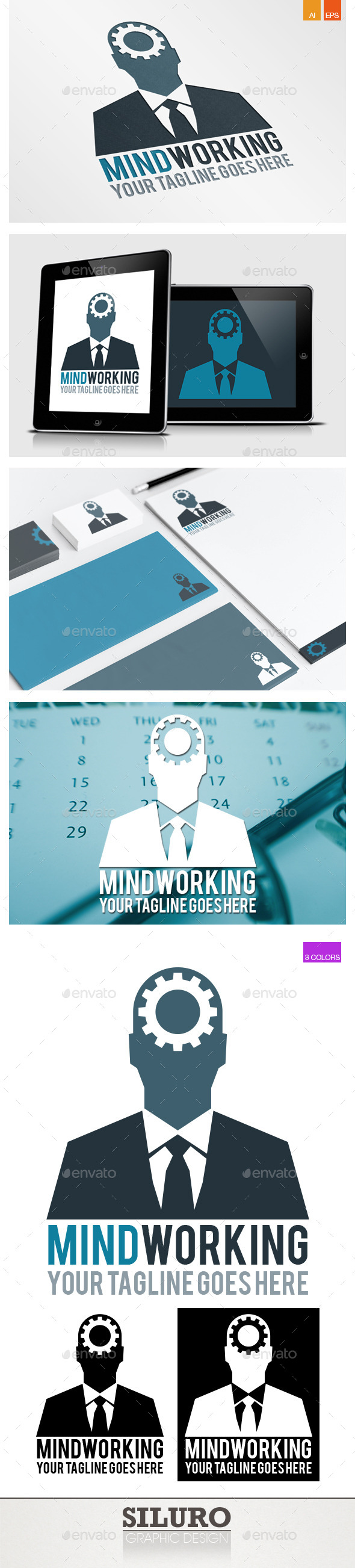 GraphicRiver Mind Working Logo 9325526 GraphicRiver Mind Working Logo 9325526