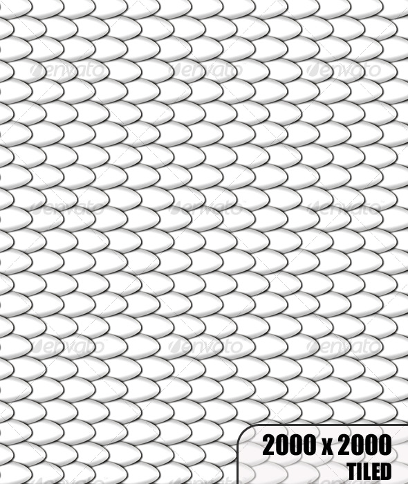 White Tiled Scales White Tiled Scales