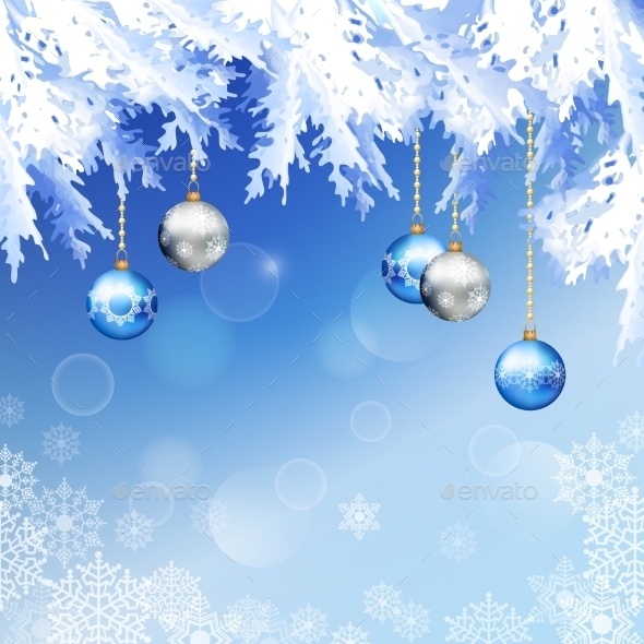GraphicRiver Christmas Fir Tree Branches Vector Background 9327200 GraphicRiver Christmas Fir Tree Branches Vector Background 9327200