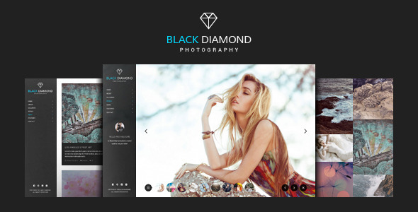 DIAMOND - Photography WordPress Theme - Photography Creative