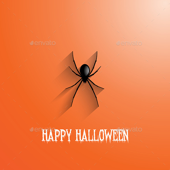 Halloween Spider Background (Halloween)