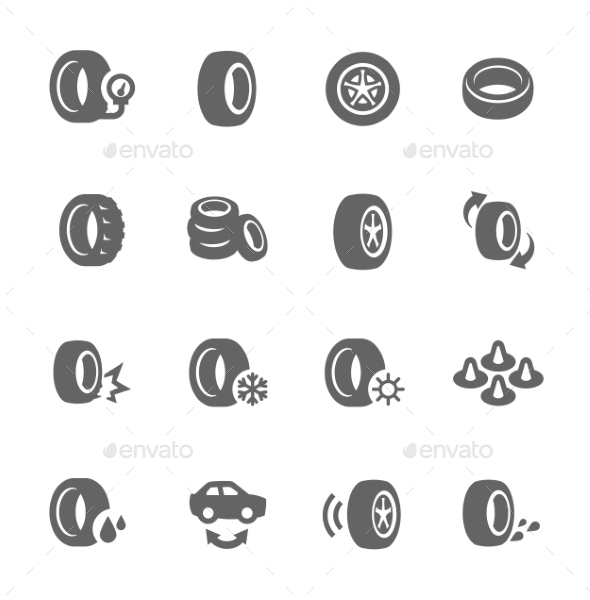 Tire Icons (Objects)