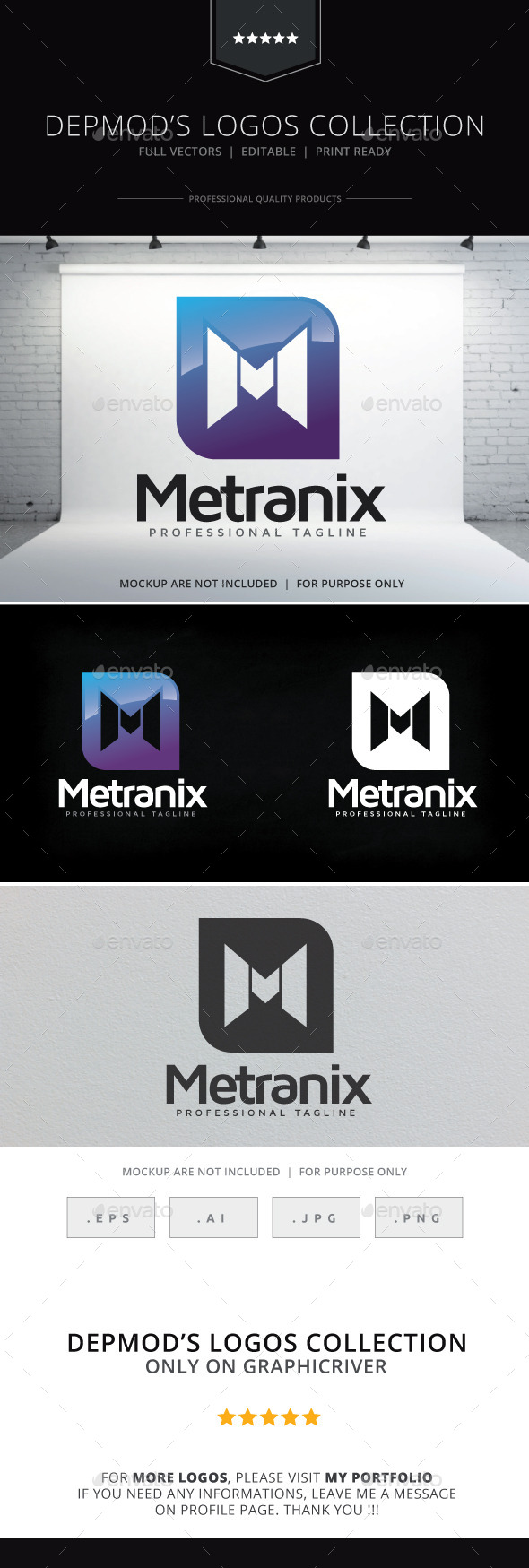 GraphicRiver Metranix Logo 9329617 GraphicRiver Metranix Logo 9329617