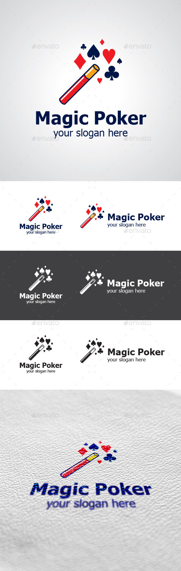 Magic Poker Logo Design