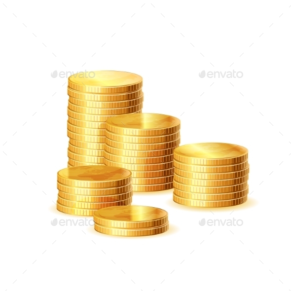 GraphicRiver Stack of Coins 9330656 GraphicRiver Stack of Coins 9330656