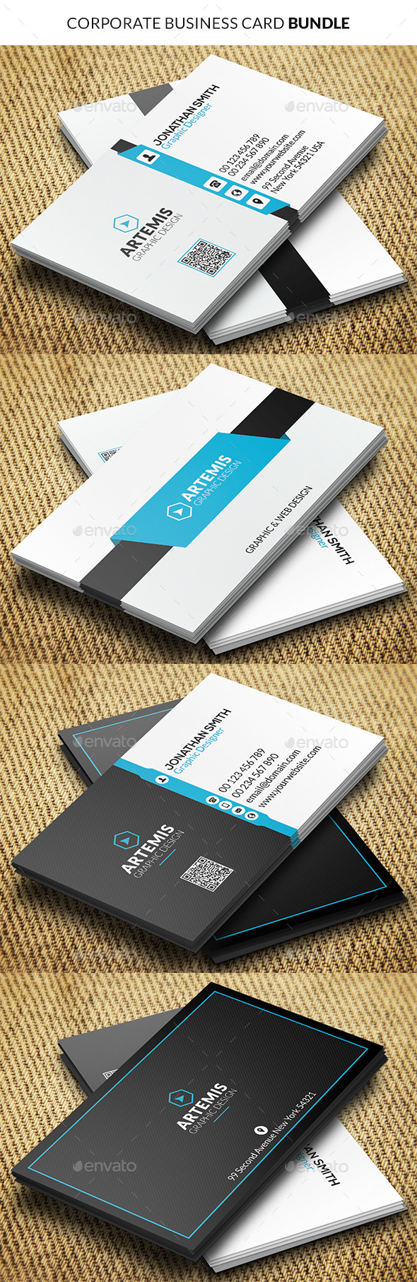GraphicRiver Business Card Bundle 9330991 GraphicRiver Business Card Bundle 9330991