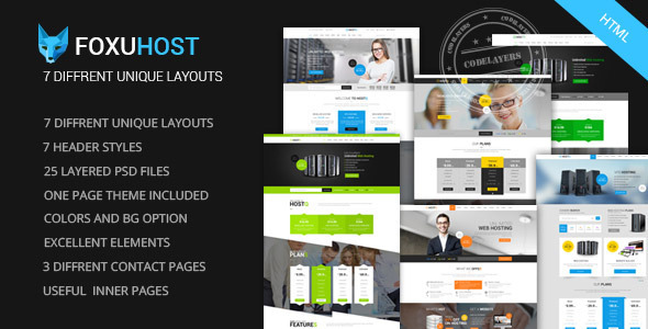 ThemeForest Foxuhost Web Hosting Responsive HTML5 Template 9289707 ThemeForest Foxuhost Web Hosting Responsive HTML5 Template 9289707