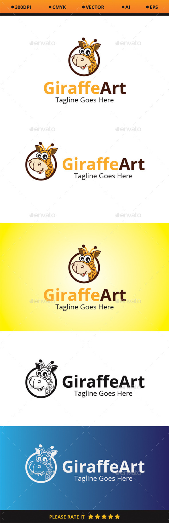 GraphicRiver Giraffe Art 9319193 GraphicRiver Giraffe Art 9319193