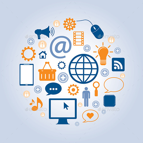GraphicRiver Communication and Business with the Internet 9333599 GraphicRiver Communication and Business with the Internet 9333599