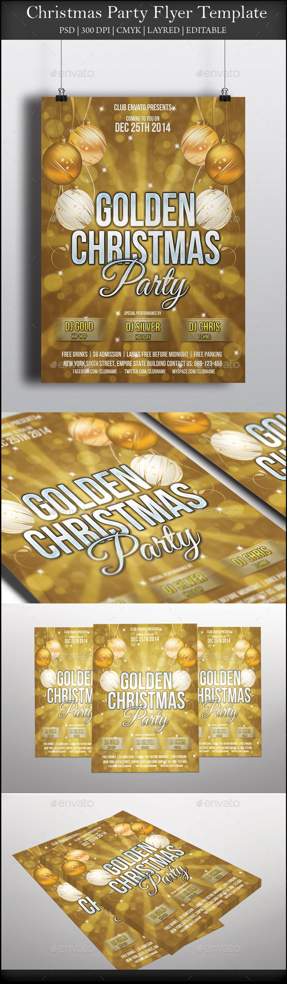 Christmas Party Flyer