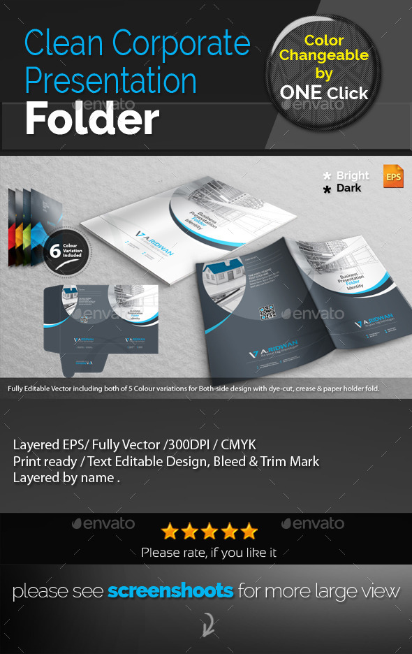 GraphicRiver Clean Corporate Presentation Folder 9334428 GraphicRiver Clean Corporate Presentation Folder 9334428