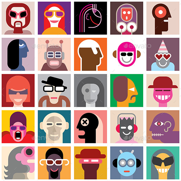 GraphicRiver People Portraits 9334463 GraphicRiver People Portraits 9334463