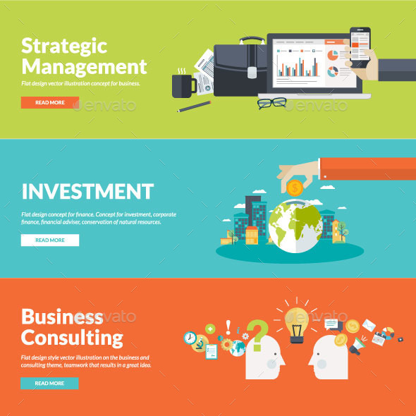 GraphicRiver Set of Flat Design Concepts for Business 9334472 GraphicRiver Set of Flat Design Concepts for Business 9334472