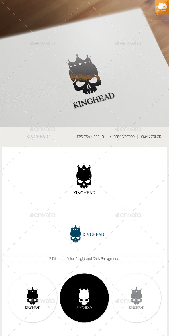 GraphicRiver King Head 9335649 GraphicRiver King Head 9335649