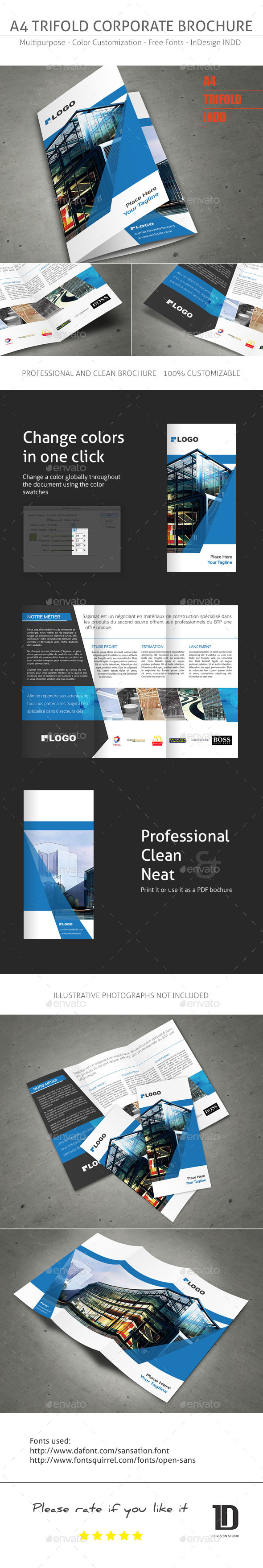 GraphicRiver A4 Corporate Tri-Fold Brochure 9335834 GraphicRiver A4 Corporate Tri-Fold Brochure 9335834