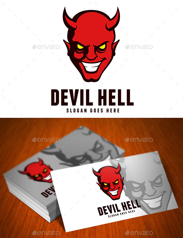 GraphicRiver Devil Hell Logo 9290364 GraphicRiver Devil Hell Logo 9290364