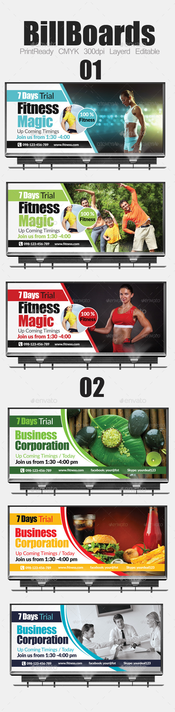 GraphicRiver Multi Purpose Business Billboard Bundle 9336401 GraphicRiver Multi Purpose Business Billboard Bundle 9336401