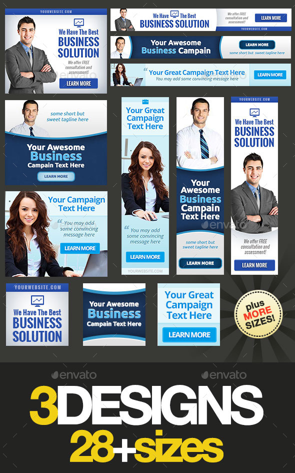 GraphicRiver Corporate Web Banner Set Bundle 14 9336402 GraphicRiver Corporate Web Banner Set Bundle 14 9336402