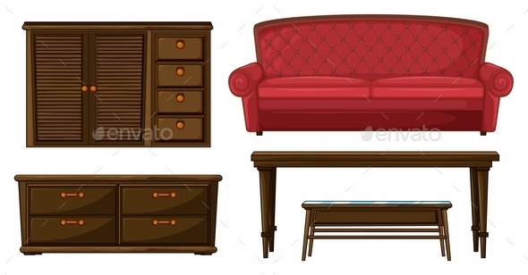 GraphicRiver A Living Room Set 9336447 GraphicRiver A Living Room Set 9336447