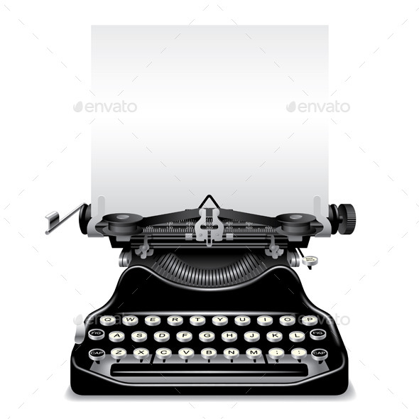 GraphicRiver Old Typewriter 9336602 GraphicRiver Old Typewriter 9336602