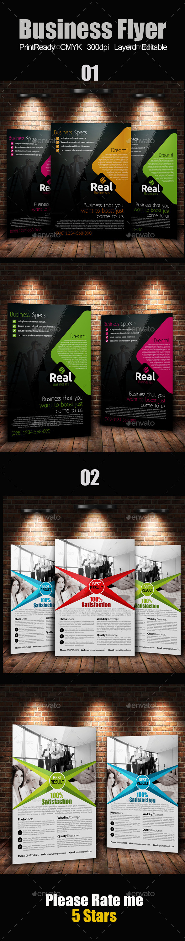 GraphicRiver A4 Business Flyer Bundle 9336659 GraphicRiver A4 Business Flyer Bundle 9336659
