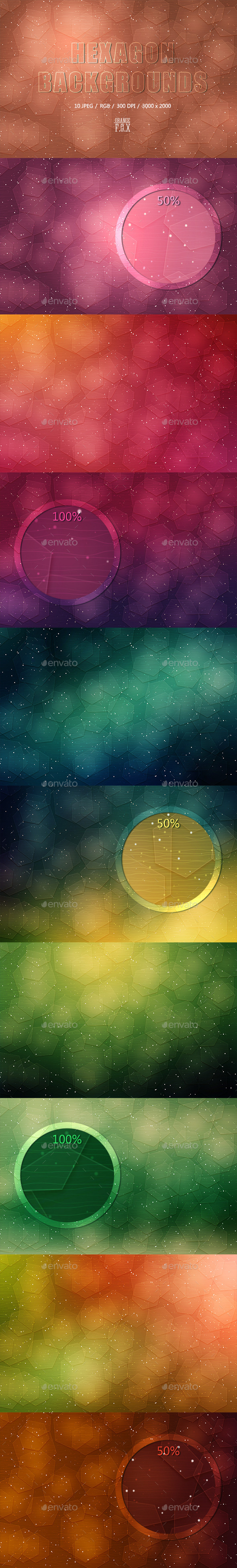 GraphicRiver Abstract Hexagon Backgrounds 9337057 GraphicRiver Abstract Hexagon Backgrounds 9337057