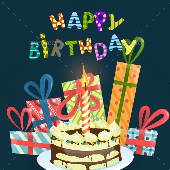 GraphicRiver Colorful Birthday Background 9337197 GraphicRiver Colorful Birthday Background 9337197