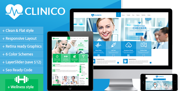 Clinico - Responsive Medical and Health Template - Health & Beauty Retail