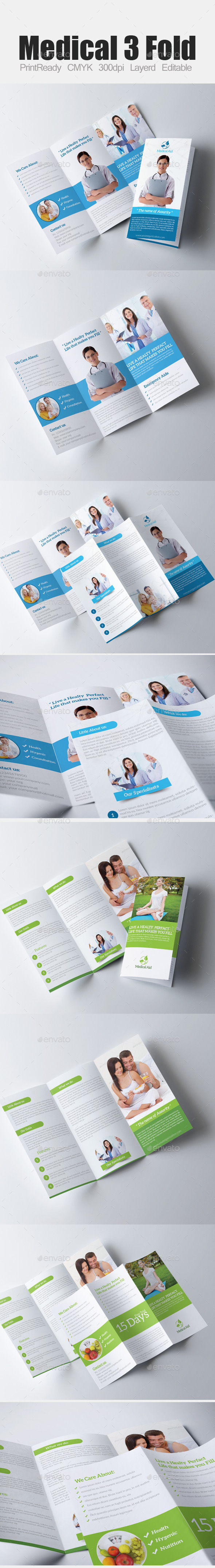 GraphicRiver Tri Fold Fitness and Health Care Bundle 9337844 GraphicRiver Tri Fold Fitness and Health Care Bundle 9337844