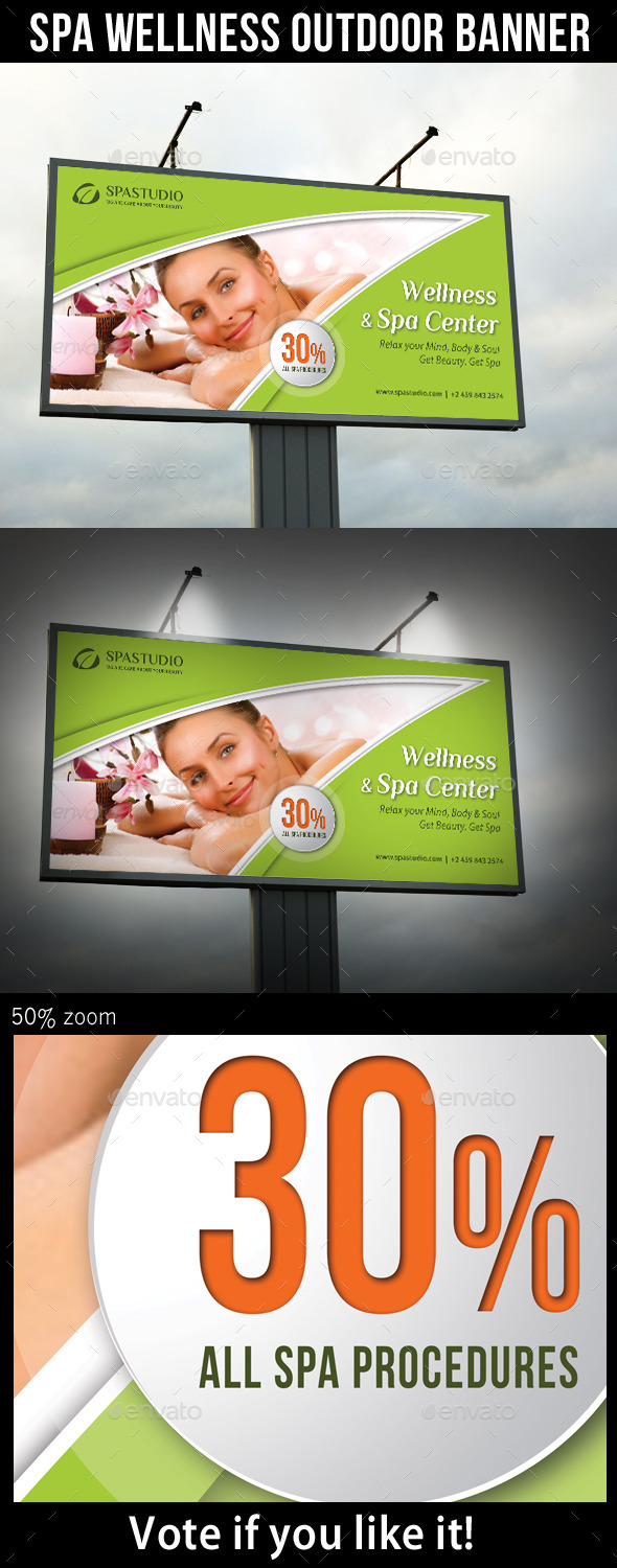 GraphicRiver Spa Studio Outdoor Banner 10 9338062 GraphicRiver Spa Studio Outdoor Banner 10 9338062