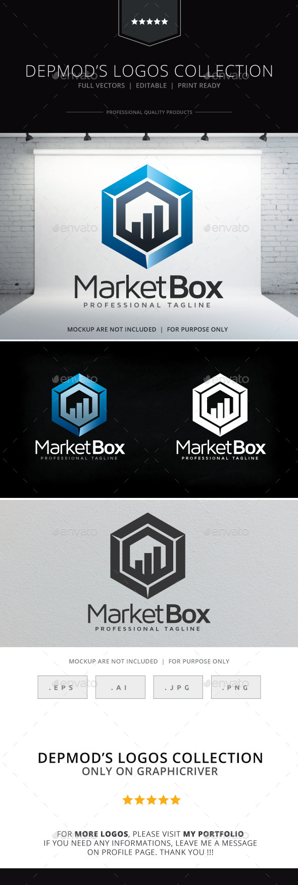 GraphicRiver Market Box Logo 9338567 GraphicRiver Market Box Logo 9338567