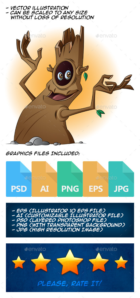 GraphicRiver Old Hollow Tree 9338644 GraphicRiver Old Hollow Tree 9338644