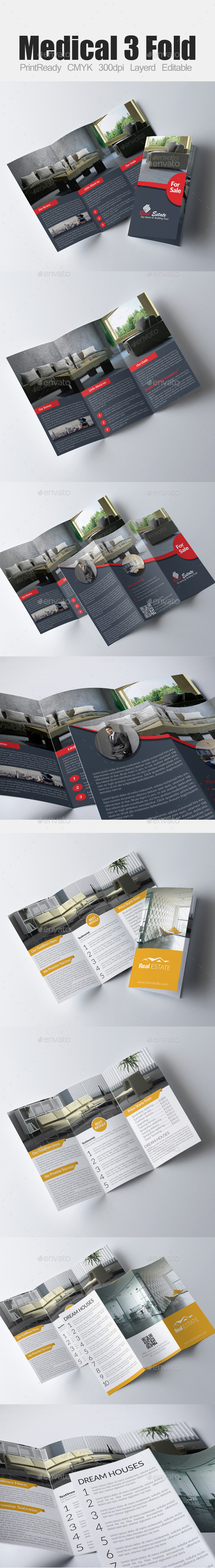 GraphicRiver Tri Fold Real Estate Bundle 9338899 GraphicRiver Tri Fold Real Estate Bundle 9338899