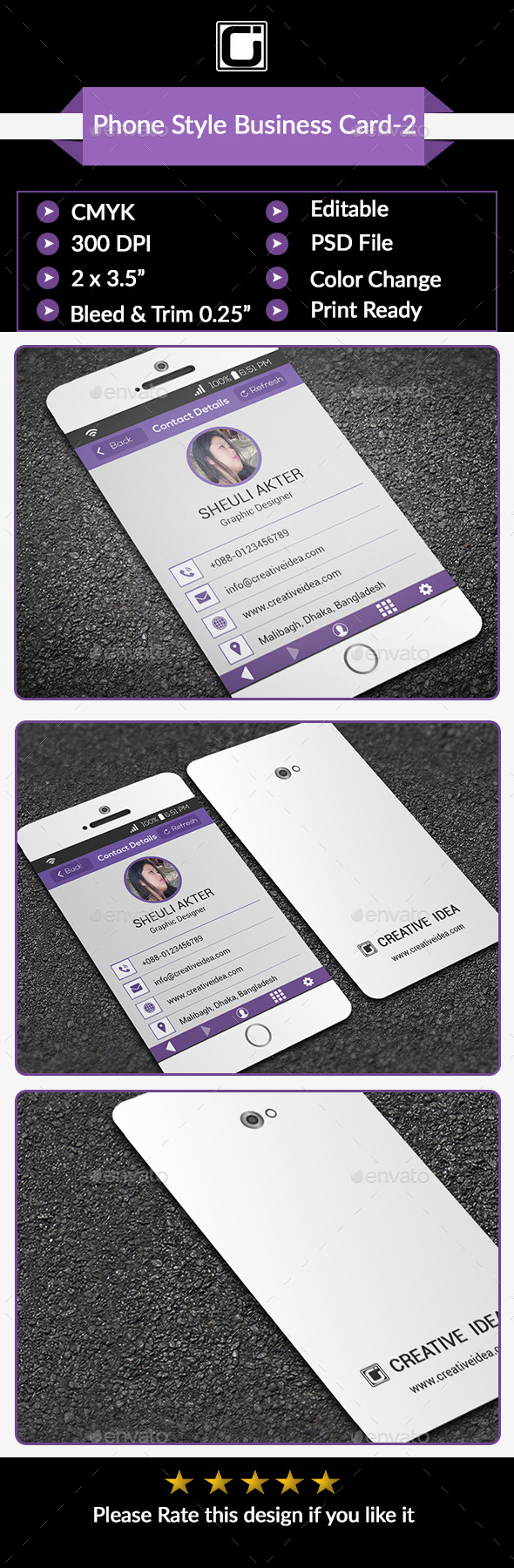 GraphicRiver Phone Style Business Card-2 9304832 GraphicRiver Phone Style Business Card-2 9304832