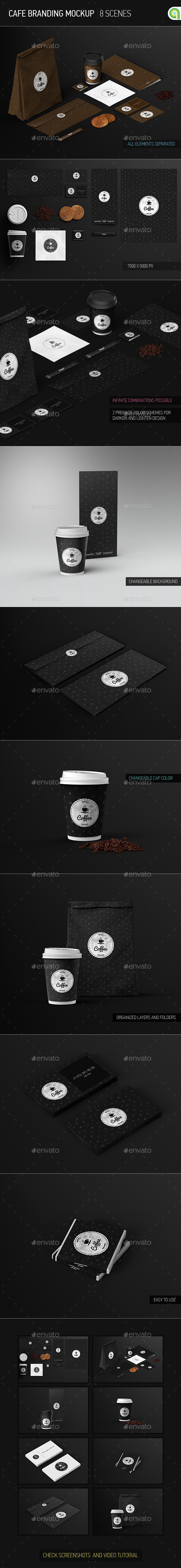 GraphicRiver Cafe Branding Identity Coffee cup Mock-Up 9341184 GraphicRiver Cafe Branding Identity Coffee cup Mock-Up 9341184