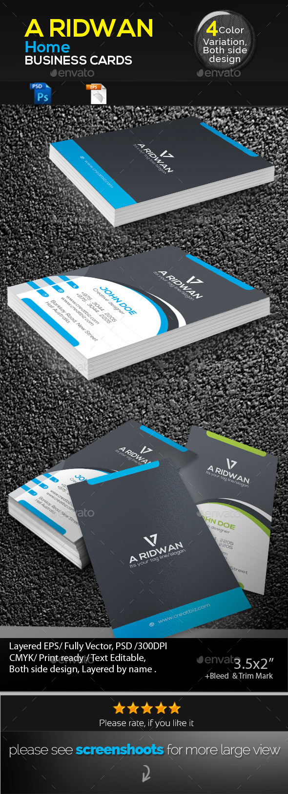 GraphicRiver Corporate Business Cards 9341951 GraphicRiver Corporate Business Cards 9341951