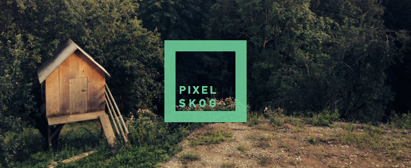 pixelskog