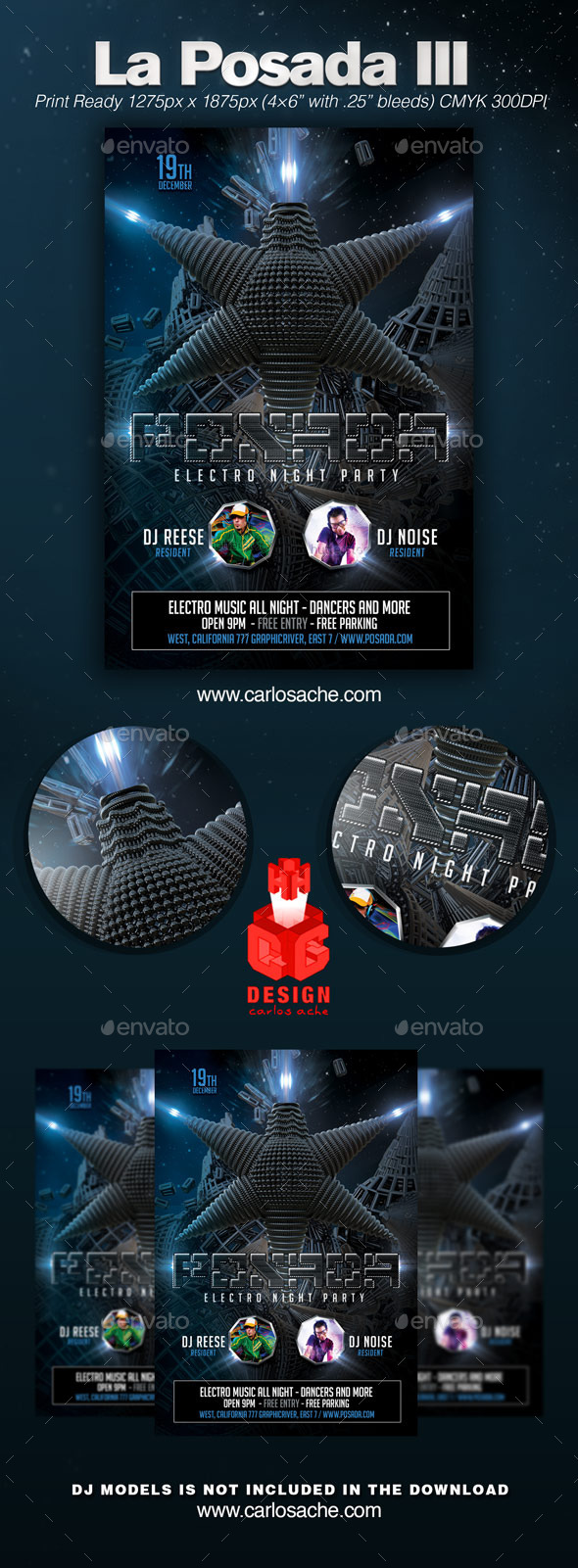 GraphicRiver La Posada III Party Flyer 9342178 GraphicRiver La Posada III Party Flyer 9342178
