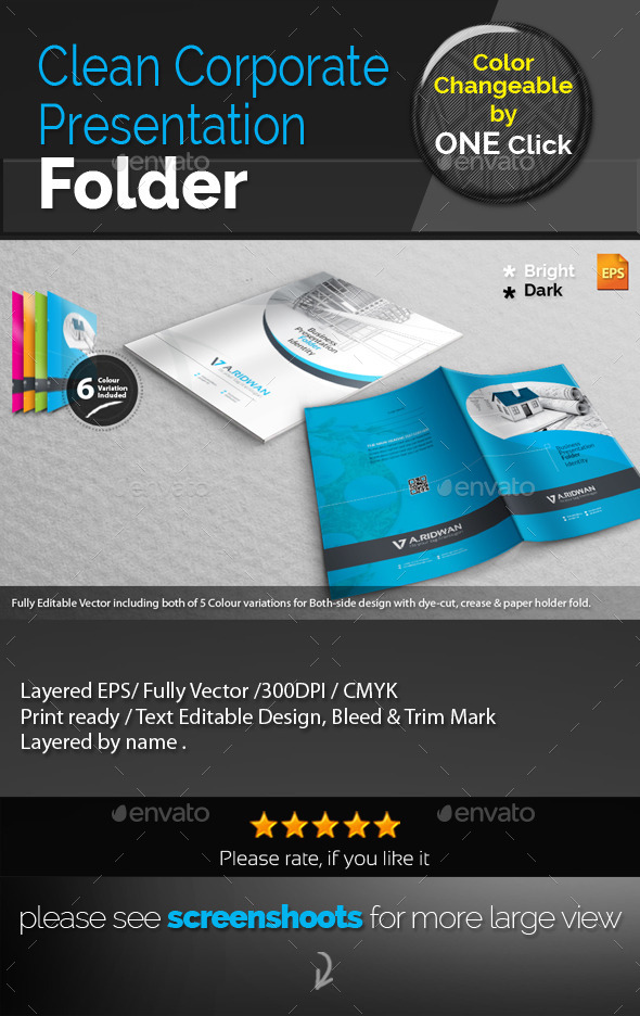 GraphicRiver Clean Corporate Presentation Folder 9342544 GraphicRiver Clean Corporate Presentation Folder 9342544