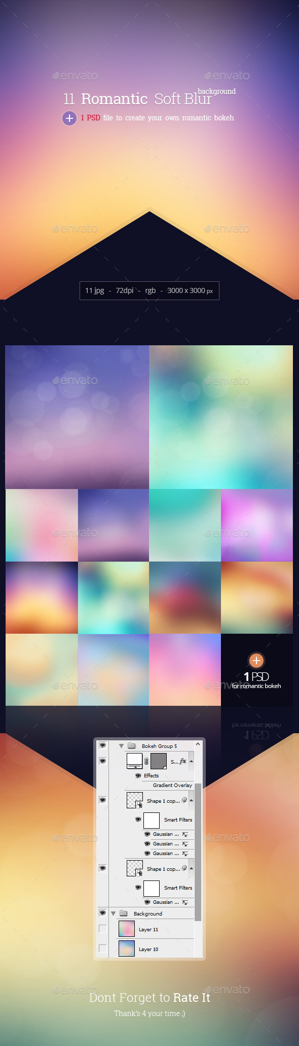 Romantis 11 Blur Background with 1 PSD for bokeh Romantis 11 Blur Background with 1 PSD for bokeh