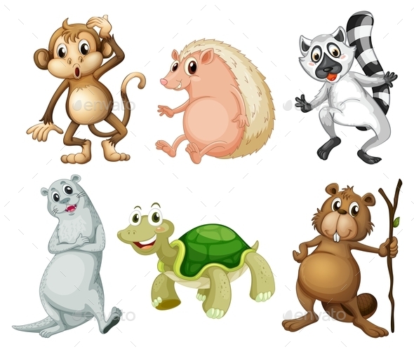 GraphicRiver Wild Animals 9343204 GraphicRiver Wild Animals 9343204