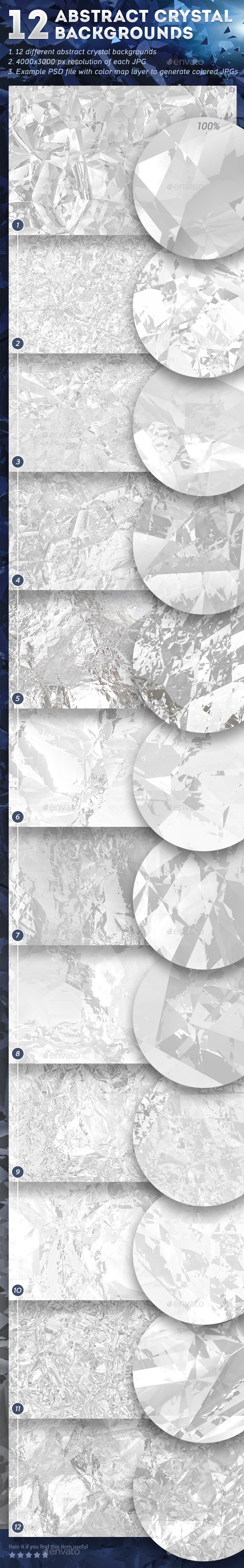 GraphicRiver 12 Abstract Crystal Backgrounds 9330709 GraphicRiver 12 Abstract Crystal Backgrounds 9330709