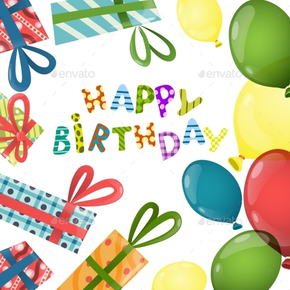 GraphicRiver Colorful Birthday Background 9344619 GraphicRiver Colorful Birthday Background 9344619