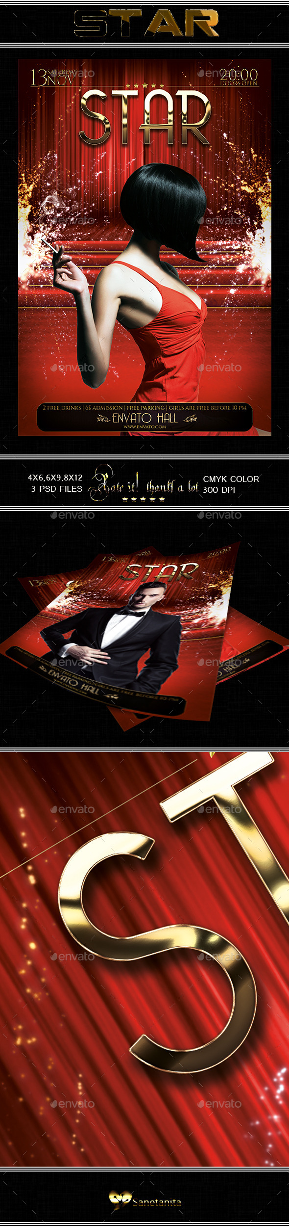 Red Carpet Flyer (Concerts)