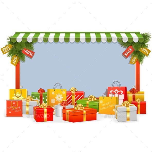 GraphicRiver Christmas Shopping Board 9345919 GraphicRiver Christmas Shopping Board 9345919