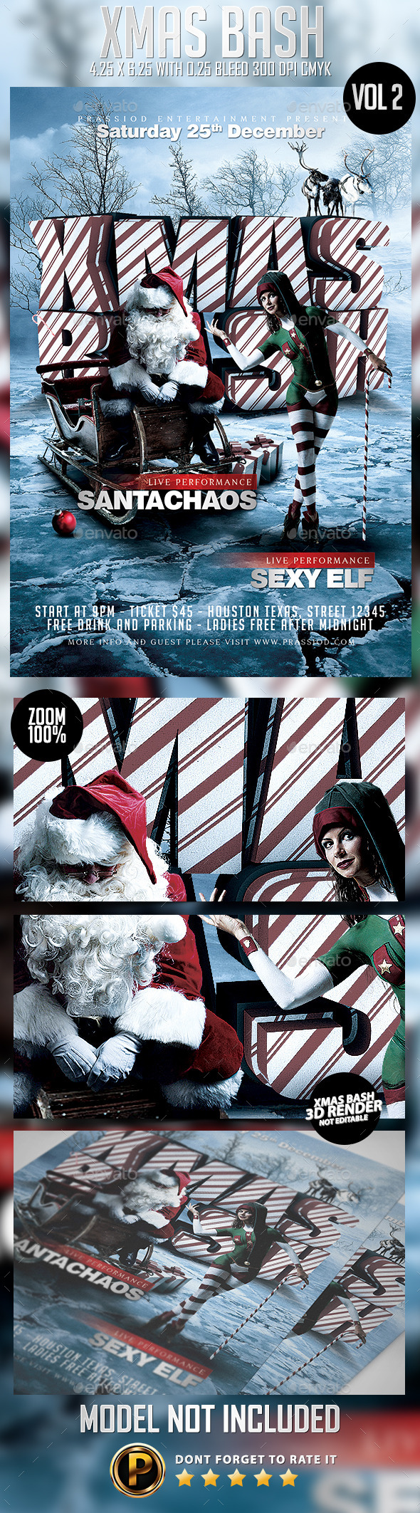 Xmas Bash Flyer Template Vol 2 (Holidays)