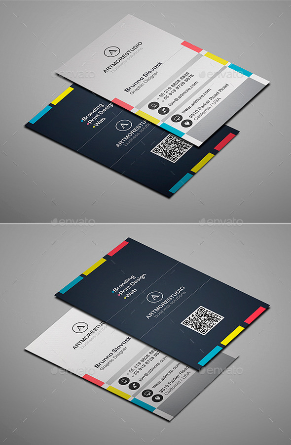 Simple Business Card Vol. XV (Creative)